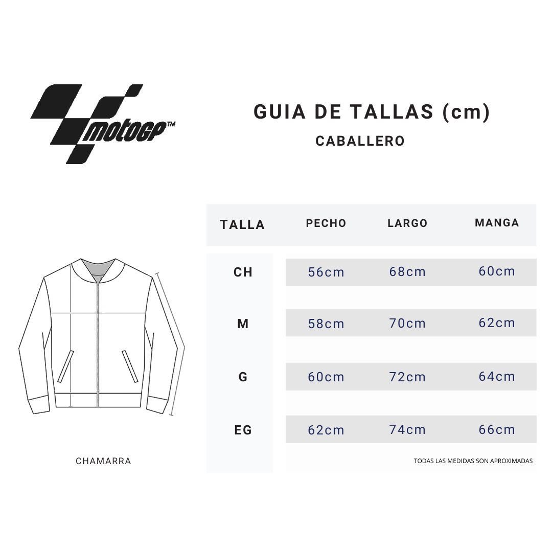 Foto 9 pulgar | Chamarra Para Caballero Estilo Motociclista Marca Moto Gp 100% Original
