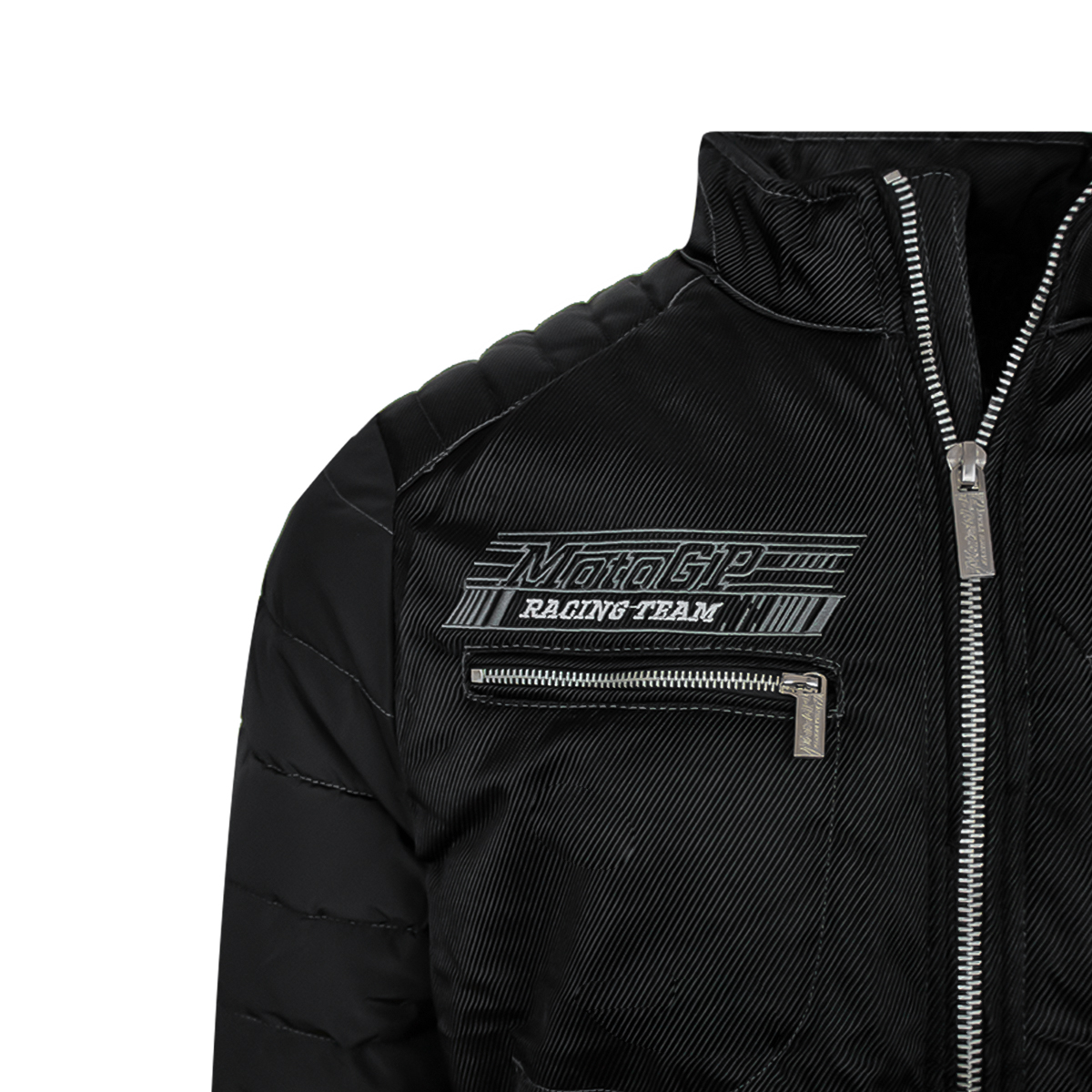 Foto 3 pulgar | Chamarra Para Caballero Estilo Motociclista Marca Moto Gp 100% Original