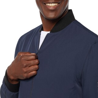 Foto 5 | Chamarra Express Bomber Ligera Azul para Hombre