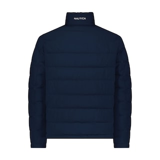 Foto 5 | Chamarra Nautica Quilted Puffer Stretch Jacket: Chaqueta Resistente Al Agua Y Viento, Aislada Con Relleno Sintét