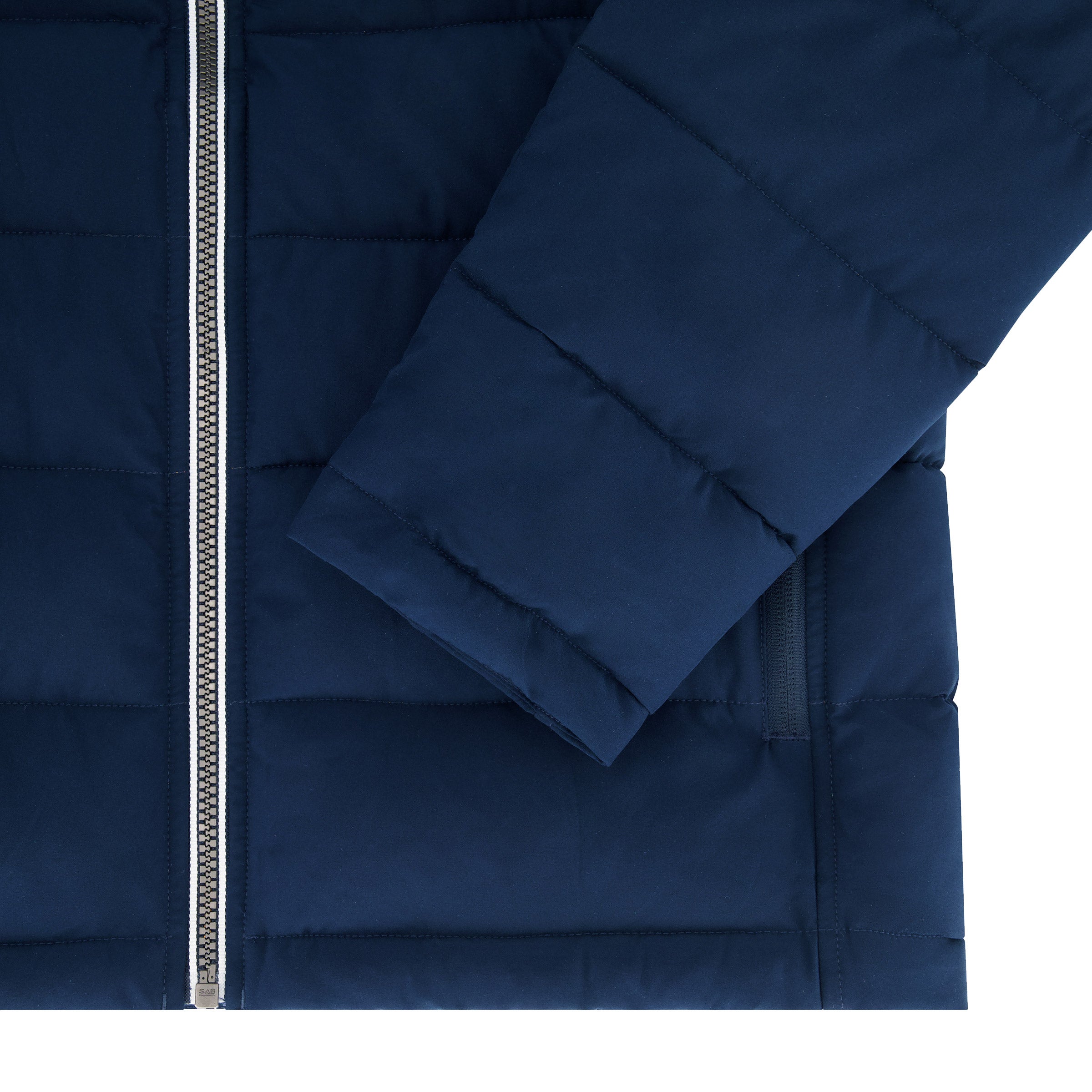 Foto 9 pulgar | Chamarra Nautica Quilted Puffer Stretch Jacket: Chaqueta Resistente Al Agua Y Viento, Aislada Con Relleno Sintét