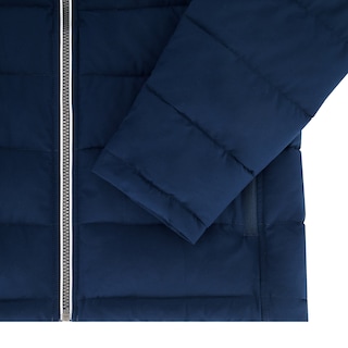Foto 8 | Chamarra Nautica Quilted Puffer Stretch Jacket: Chaqueta Resistente Al Agua Y Viento, Aislada Con Relleno Sintét