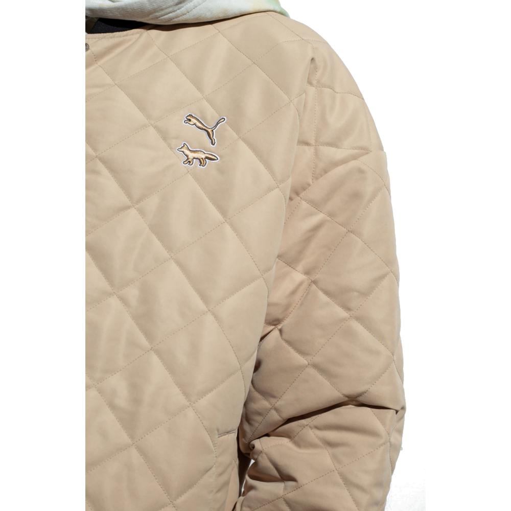 Foto 9 pulgar | Chamarra Puma X MK Rev Bomber Beige para Hombre