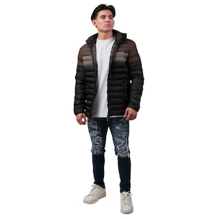 Foto 5 | Chamarra Casual Benziny Para Hombre Bpj02-oliva-negro