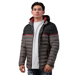 Foto 1 | Chamarra Casual Benziny Para Hombre Bpj03-negro-rojo-gris