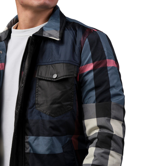 Foto 2 | Chamarra Casual Pavini Para Hombre Jk-804-azul Marino
