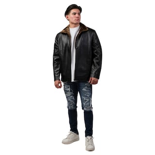 Foto 5 | Chamarra Casual Benziny Para Hombre Jb-2006-negro