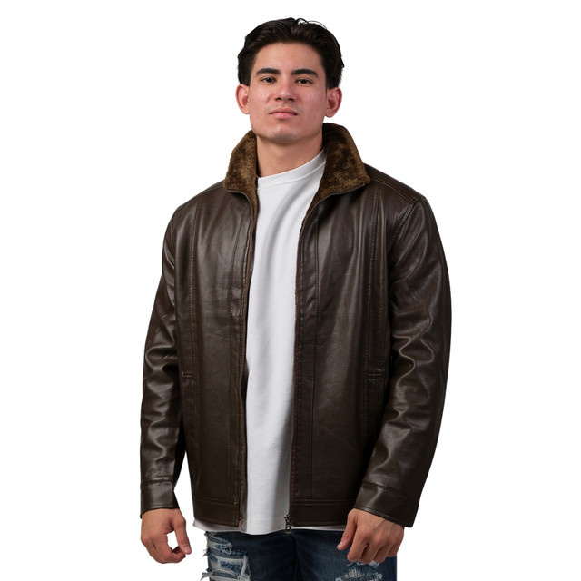 Chamarra Casual Benziny Para Hombre Jb-2006-marrón