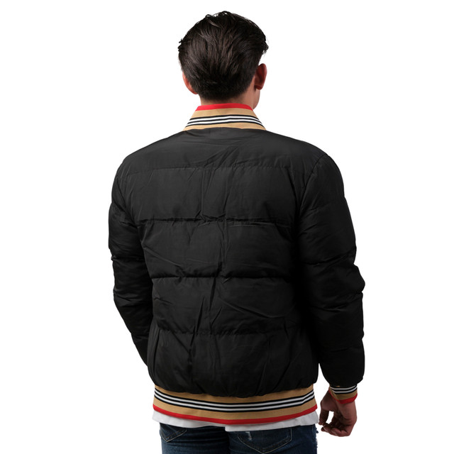 Foto 4 | Chamarra Casual Men Moderno Para Hombre Mjpf-2210-negro