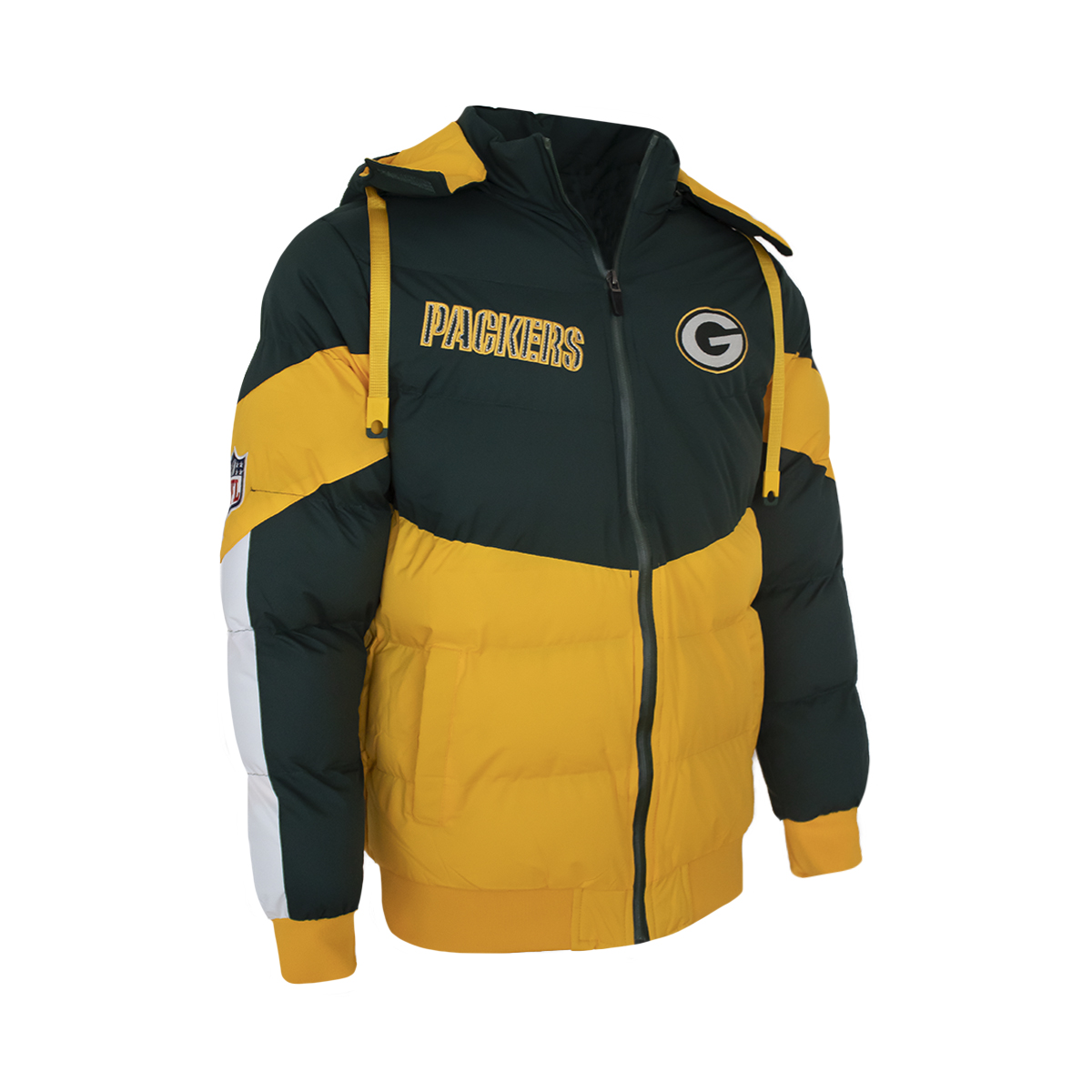 Foto 3 pulgar | Chamarra Nfl Para Caballero Green Bay Packers 100% Original