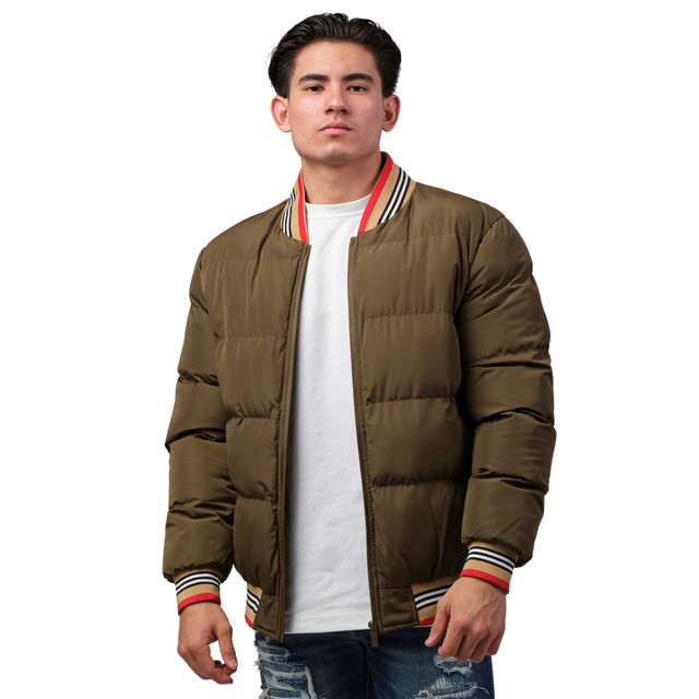 Chamarra Casual Men Moderno Para Hombre Mjpf-2210-verde