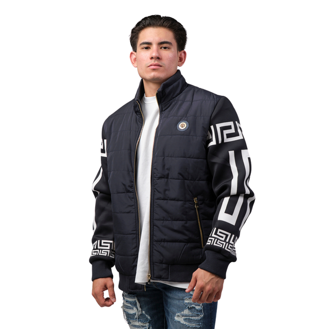 Foto 1 | Chamarra Casual Pavini Ys-s015- Negra para Hombre