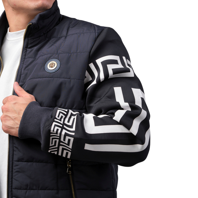 Foto 2 | Chamarra Casual Pavini Ys-s015- Negra para Hombre