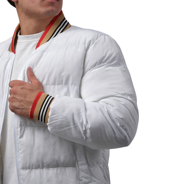 Foto 3 pulgar | Chamarra Moderno para Hombre Mjpf-2210- Blanca