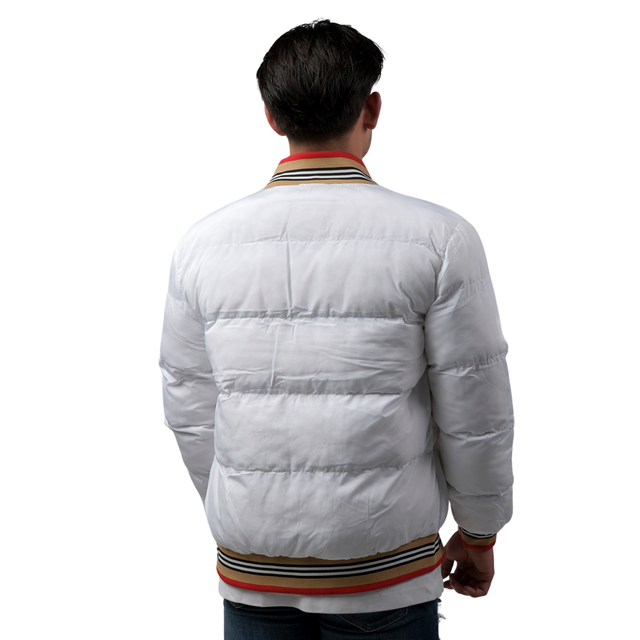 Foto 5 pulgar | Chamarra Moderno para Hombre Mjpf-2210- Blanca
