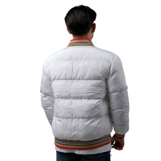 Foto 4 | Chamarra Moderno para Hombre Mjpf-2210- Blanca