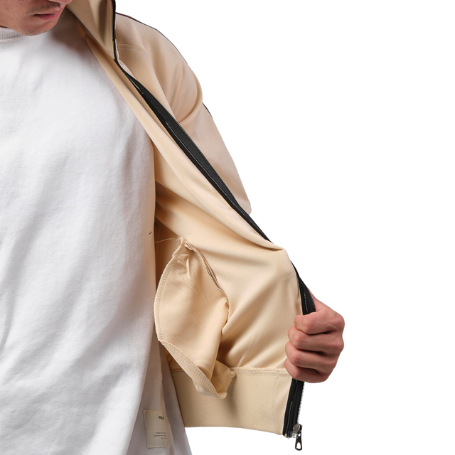 Foto 3 | Chamarra Casual Moderno Beige para Hombre