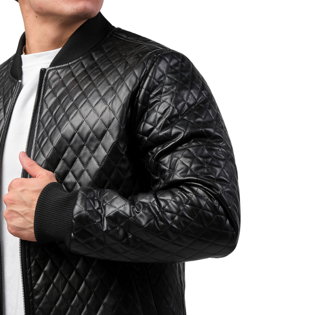 Foto 2 | Chamarra Moderno para Hombre Mjpu-1006-negro
