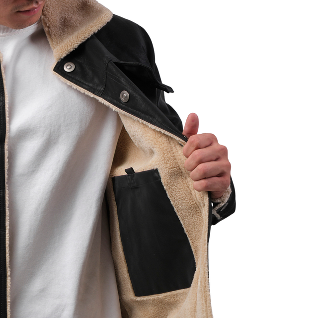 Foto 4 pulgar | Chamarra Moderno para Hombre