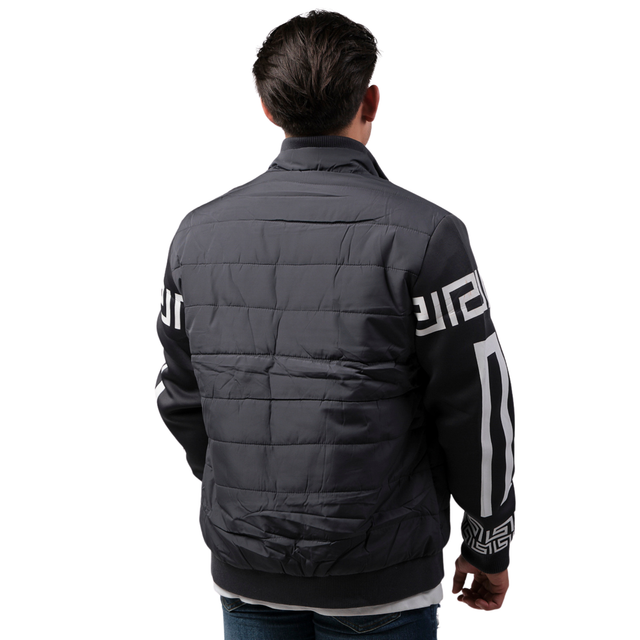 Foto 5 pulgar | Chamarra Casual Pavini Ys-s015- Gris para Hombre