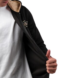 Foto 3 | Chamarra Casual Moderno Negra para Hombre