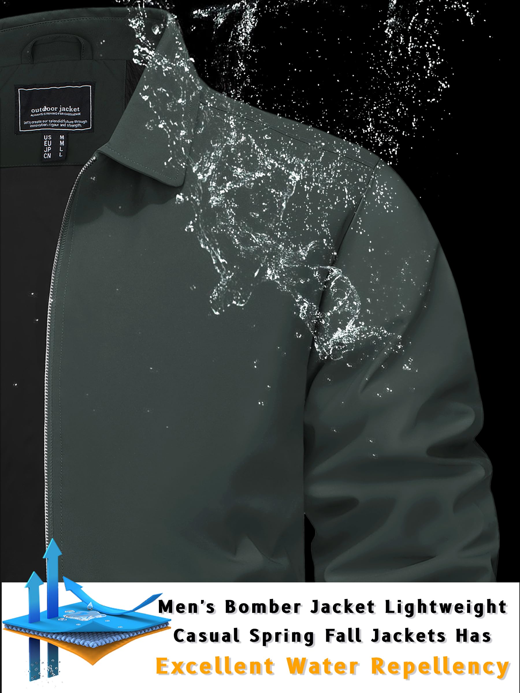 Foto 3 pulgar | Chaqueta Tacvasen Ligera para Hombre - Venta Internacional