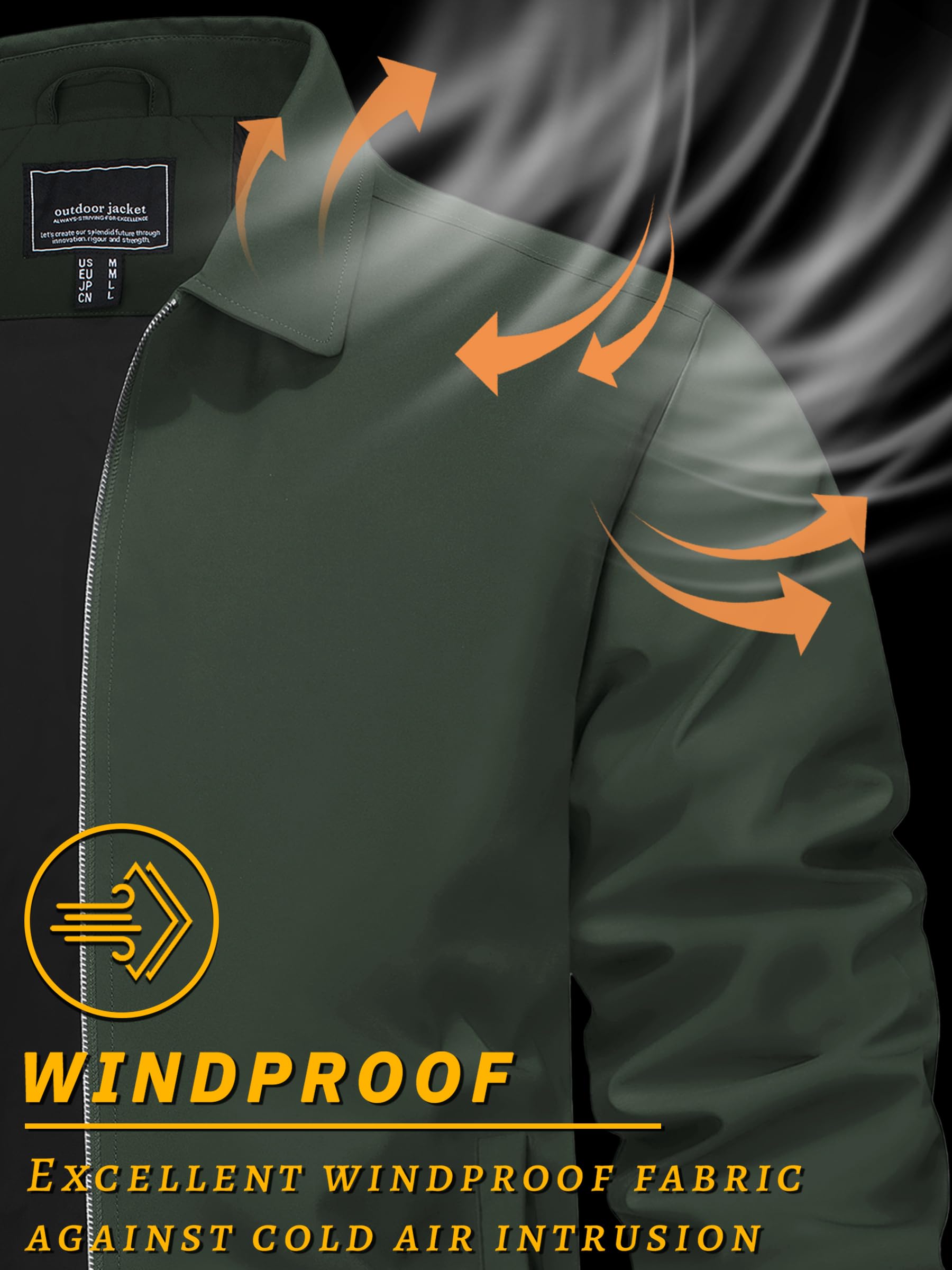 Foto 4 pulgar | Chaqueta Tacvasen Ligera para Hombre - Venta Internacional