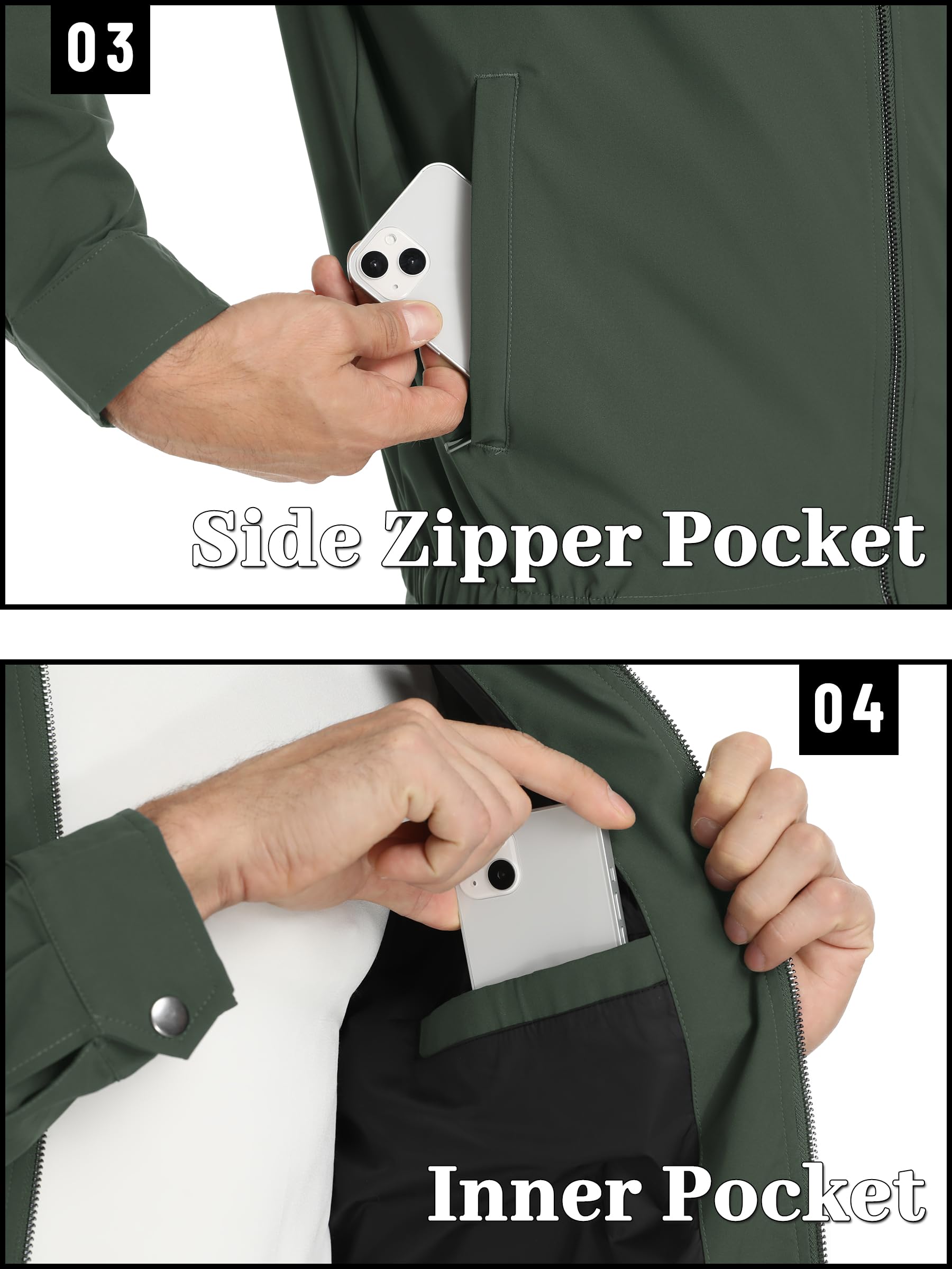 Foto 7 pulgar | Chaqueta Tacvasen Ligera para Hombre - Venta Internacional
