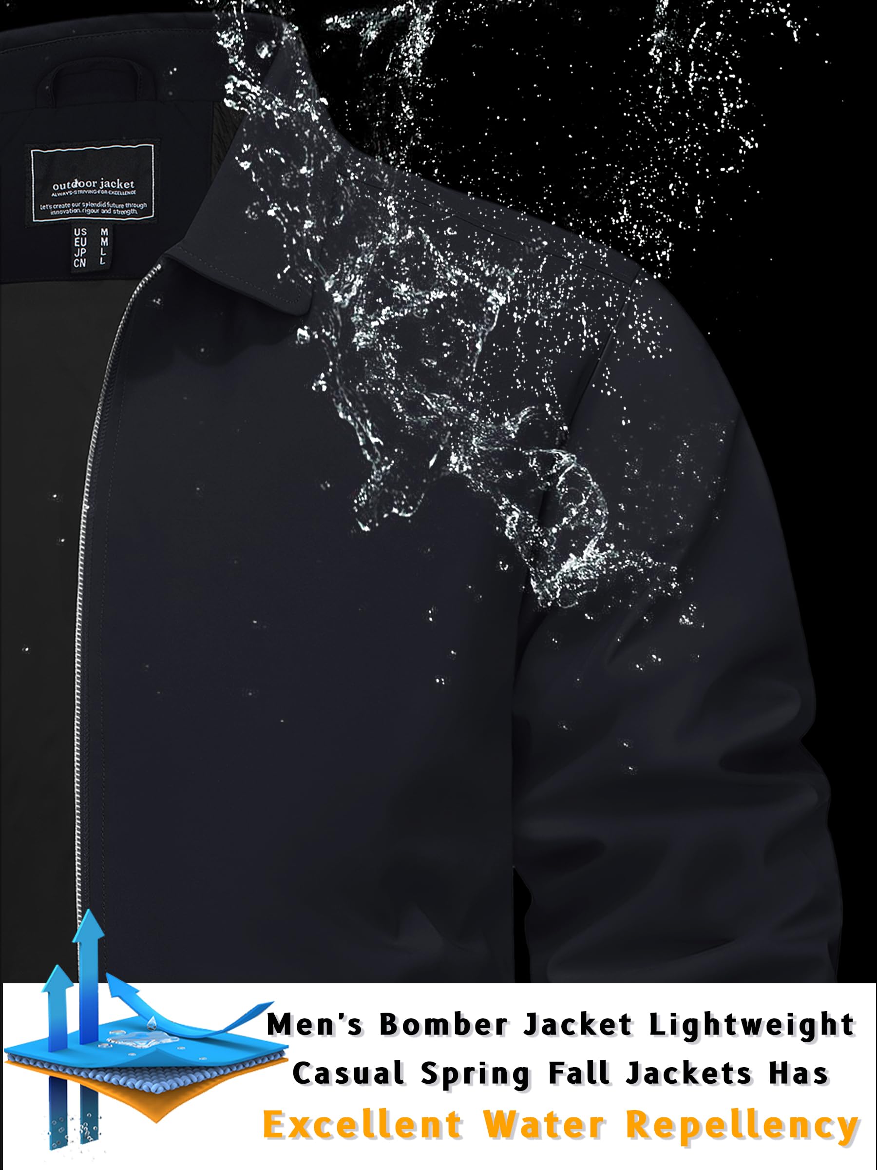 Foto 3 pulgar | Chaqueta Tacvasen Ligera para Hombre - Venta Internacional
