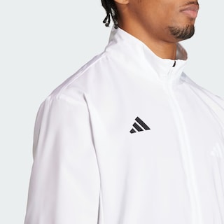 Foto 4 | Chamarra De Running Adizero Essentials Adidas Blanco Hombre