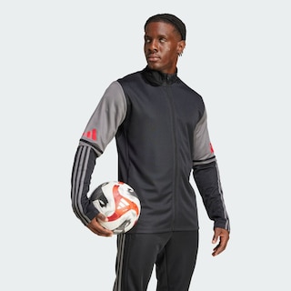 Foto 5 | Chamarra De Entrenamiento Squadra 25 Adidas Negro Hombre
