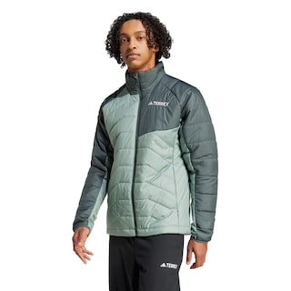 Foto 2 | Chamarra Térmica Terrex Multi Sintética Adidas Verde para Hombre