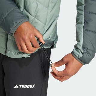 Foto 7 | Chamarra Térmica Terrex Multi Sintética Adidas Verde para Hombre
