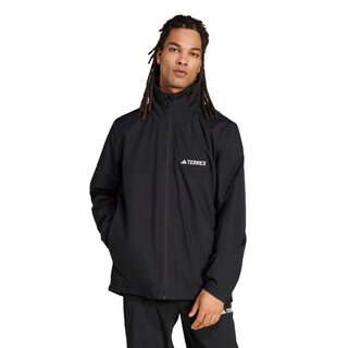 Foto 2 | Chamarra Para Lluvia Multi Essentials 2l Adidas Negro Hombre