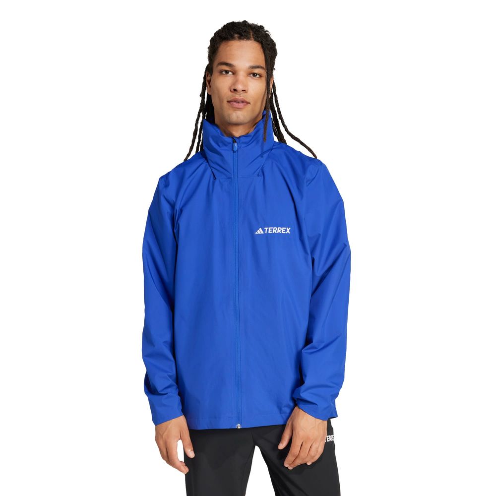 Foto 2 | Chamarra Para Lluvia Multi Essentials 2l Adidas Azul Hombre
