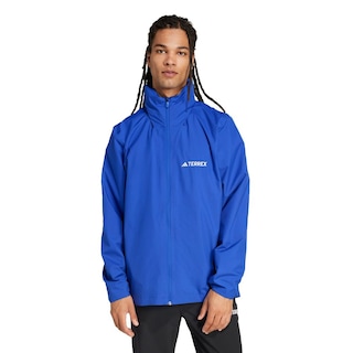 Foto 2 | Chamarra Para Lluvia Multi Essentials 2l Adidas Azul Hombre