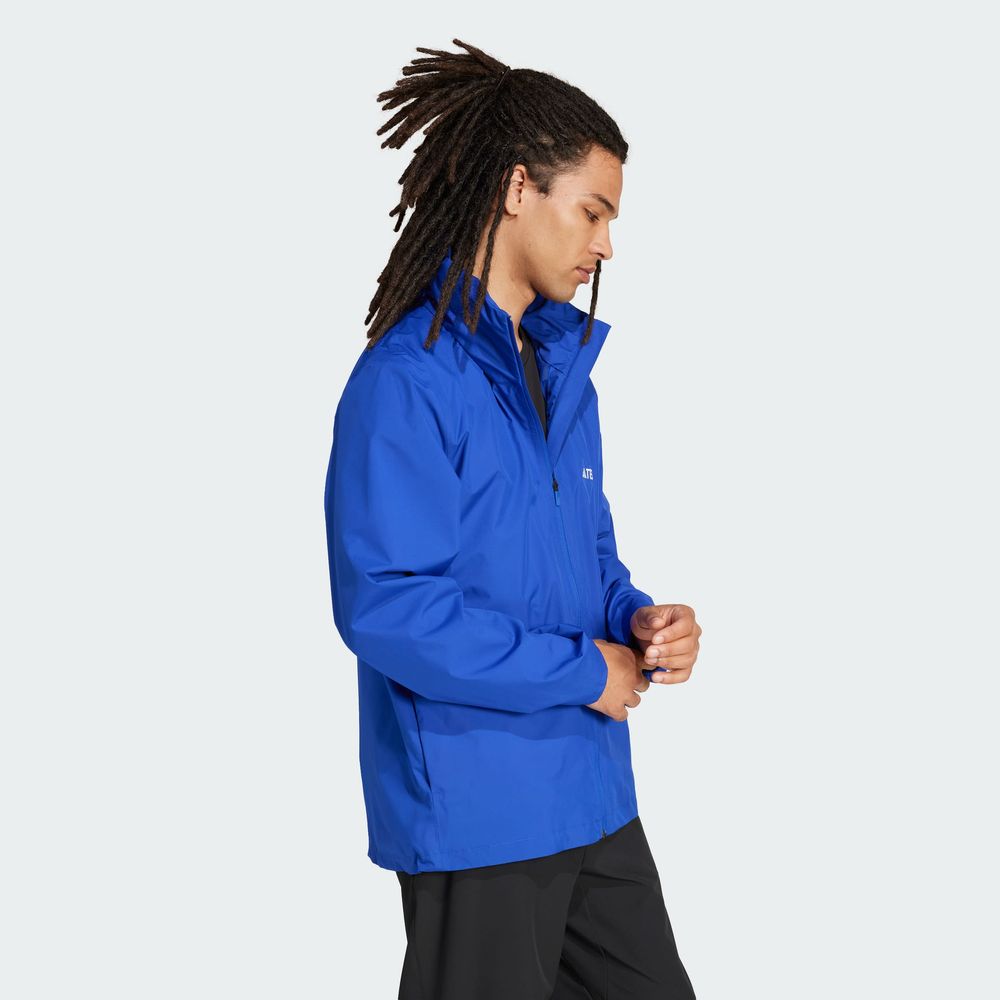 Foto 5 | Chamarra Para Lluvia Multi Essentials 2l Adidas Azul Hombre
