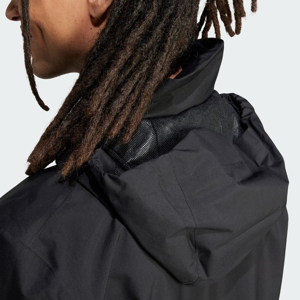 Foto 7 | Chamarra Terrex Multi Essentials Three-in-one Adidas Negro Hombre