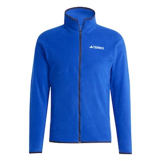 Foto 1 | Chamarra Terrex Multi Cierre Frontal Felpa Adidas Azul para Hombre