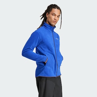 Foto 5 | Chamarra Terrex Multi Cierre Frontal Felpa Adidas Azul para Hombre