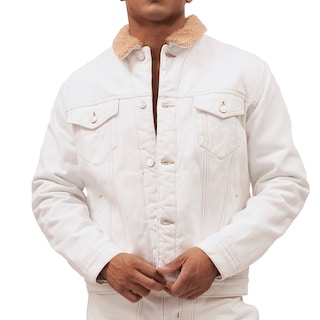 Foto 1 | Chamarra de Mezclilla Mchk 8073 Blanca para Hombre