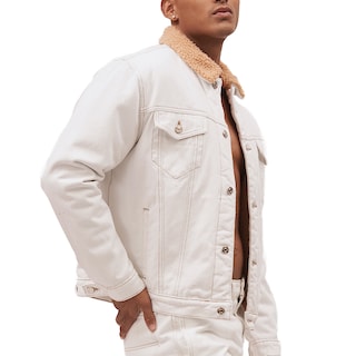 Foto 2 | Chamarra de Mezclilla Mchk 8073 Blanca para Hombre