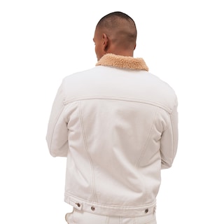 Foto 3 | Chamarra de Mezclilla Mchk 8073 Blanca para Hombre