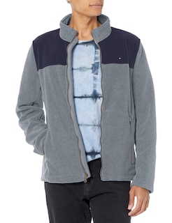 Foto 1 | Chaqueta Tommy Hilfiger Classic De Forro Polar Para Hombre, Color Azul Marino, Talla L - Venta Internacional.