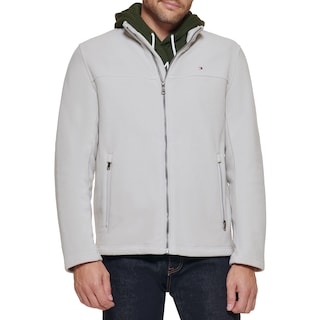 Foto 1 | Chaqueta Tommy Hilfiger De Forro Polar Clásico Con Cremallera Frontal Para Hombre - Venta Internacional.