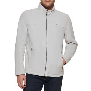 Foto 2 | Chaqueta Tommy Hilfiger De Forro Polar Clásico Con Cremallera Frontal Para Hombre - Venta Internacional.