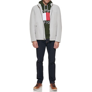 Foto 5 | Chaqueta Tommy Hilfiger De Forro Polar Clásico Con Cremallera Frontal Para Hombre - Venta Internacional.