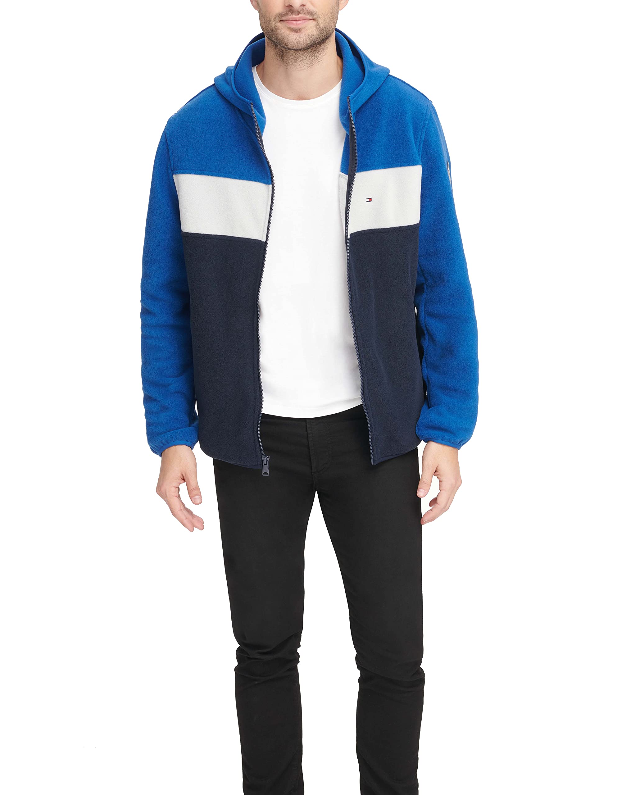 Foto 3 pulgar | Chaqueta Polar De Alto Rendimiento Con Capucha Tommy Hilfiger Para Hombre Xxl - Venta Internacional.
