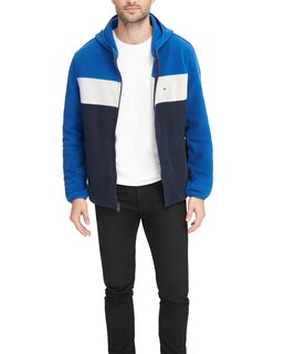 Foto 2 | Chaqueta Polar De Alto Rendimiento Con Capucha Tommy Hilfiger Para Hombre Xxl - Venta Internacional.
