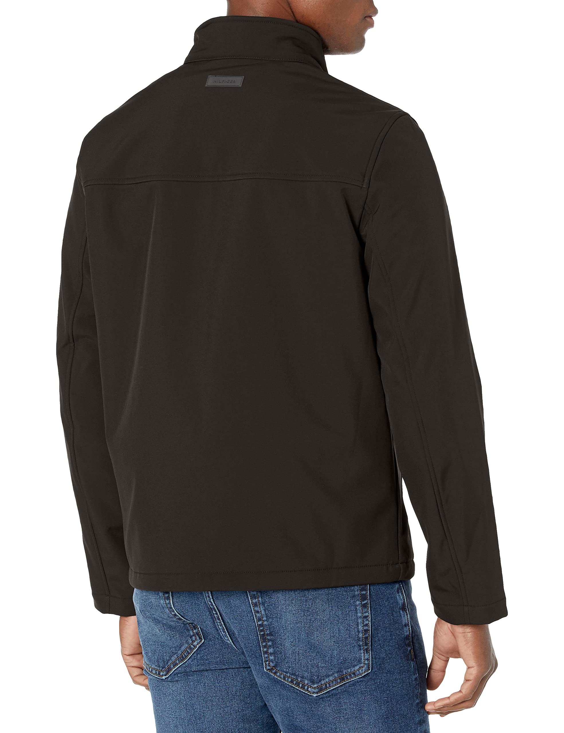 Foto 3 pulgar | Chaqueta Tommy Hilfiger Classic Soft Shell Para Hombre Negra Xl Tall - Venta Internacional.